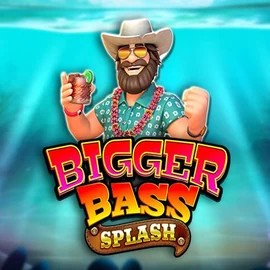 Bigger Bass Splash by Pragmatic Play, showcased at casinowonacoo.com – game logo