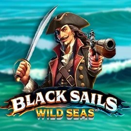 Slots logo of Black Sails Wild Seas from Infinity Dragon Studios at Wonaco Casino