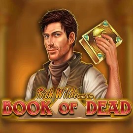 Book of Dead logo by Play'n GO at Wonaco Casino