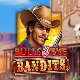 Bulls Eye Bandits slot logo by Origins at Wonaco Casino