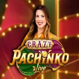 Crazy Pachinko slot visual from Evolution available on casinowonacoo.com