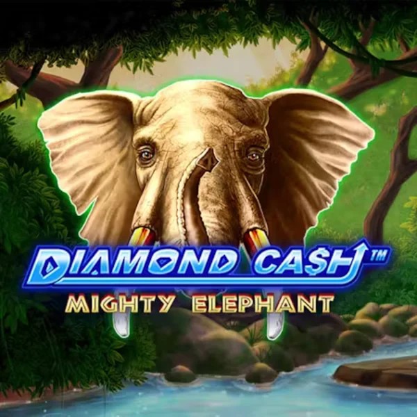 Official Slots logo: Diamond Cash Mighty Elephant by Greentube at Wonaco Casino