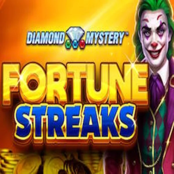 Diamond Mystery Fortune Streaks slot visual from Greentube available on casinowonacoo.com