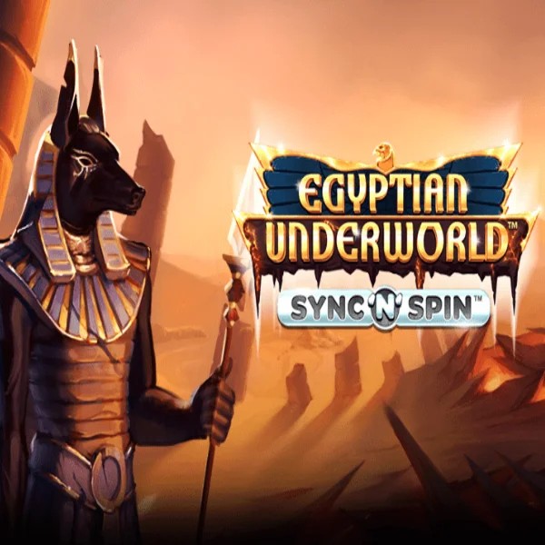 Egyptian Underworld online game logo by Greentube on casinowonacoo.com