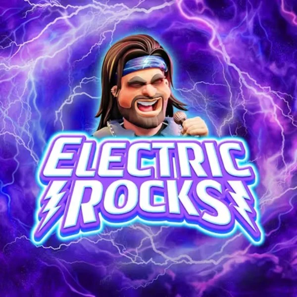 Official Slots logo: Electric Rocks by Inspired Gaming at Wonaco Casino