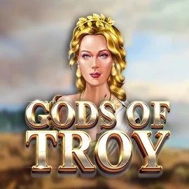 Slots logo of Gods of Troy from Red Tiger Gaming at Wonaco Casino