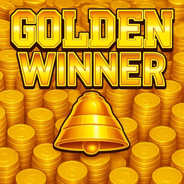 Golden Winner slot logo by Inspired Gaming at Wonaco Casino