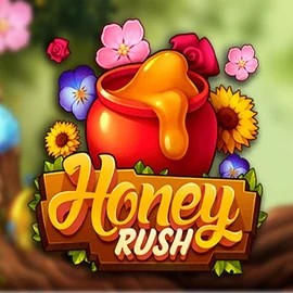 Honey Rush slot logo by Play'n GO at Wonaco Casino