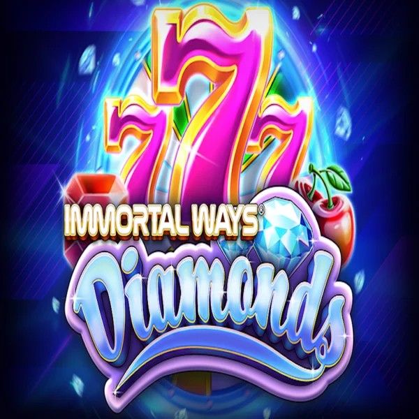 Immortal Ways Diamonds slot logo by RubyPlay at Wonaco Casino