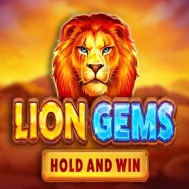 Official Slots logo: Lion Gems Hold and Win by Playson at Wonaco Casino