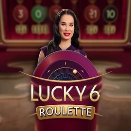 Lucky 6 Roulette slot icon by Pragmatic Play, available at Wonaco Casino