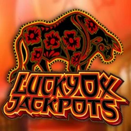 Lucky Ox Jackpots online game logo by Rival on casinowonacoo.com