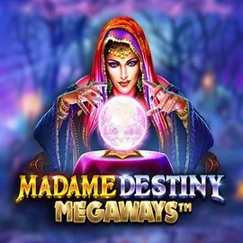 Madame Destiny Megaways slot visual from Pragmatic Play available on casinowonacoo.com