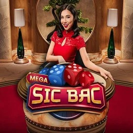 Mega Sic Bac slot logo by Pragmatic Play at Wonaco Casino