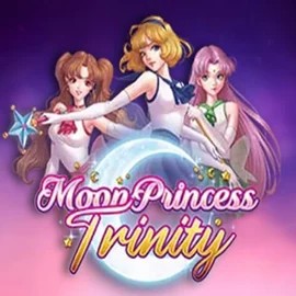 Moon Princess Trinity online game logo by Play'n GO on casinowonacoo.com
