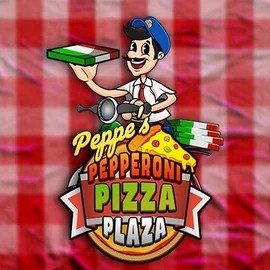 Official Slots logo: Peppe’s Pepperoni Pizza Plaza by Pragmatic Play at Wonaco Casino