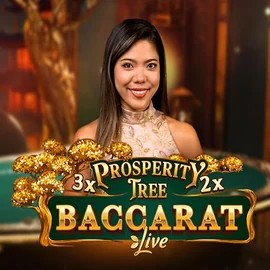Prosperity Tree Baccarat slot icon by Evolution, available at Wonaco Casino