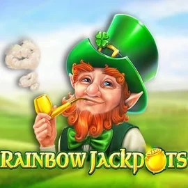 Official Jackpots logo: Rainbow Jackpots by Red Tiger Gaming at Wonaco Casino