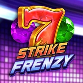 Strike Frenzy online game logo by Pragmatic Play on casinowonacoo.com