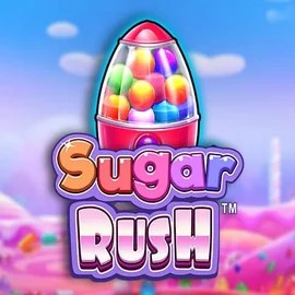 Sugar Rush logo by Pragmatic Play at Wonaco Casino