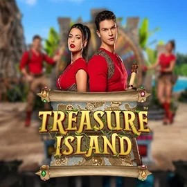 Treasure Island online game logo by Pragmatic Play on casinowonacoo.com