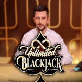 Unlimited Blackjack game by Ezugi – logo hosted on Wonaco Casino